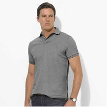 Load image into Gallery viewer, small pony polo top Men Short sleeve Casual rugby Shirt