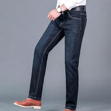 Load image into Gallery viewer, Men'S Jeans Homme Straight Biker Moto Jean Pants